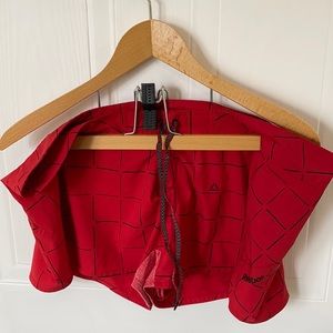 Reebok CrossFit red and black shorts